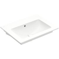 Villeroy & Boch Venticello wastafel zonder kraangat 65x50cm met overloop wit 41246701 - thumbnail