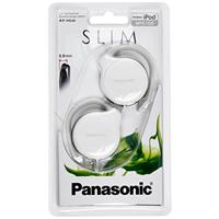 Panasonic RP-HS46-W Clip In-Ear-koptelefoon - bijzonder plat, licht en comfortabel om te dragen, wit