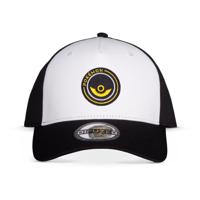 Pokemon Curved Bill Cap Pokeball White