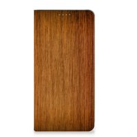 Google Pixel 7 Book Wallet Case Donker Hout - thumbnail