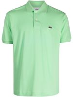 Lacoste polo en coton à patch logo - Vert