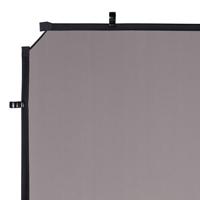 Manfrotto EzyFrame Fotografie/Video Groot Formaat Opvouwbare Achtergrond Cover 2 x 2.3m - Grijs/Ultra-Draagbaar/Familie Shoots/Portretten/Geanimeerde Actie Poses/Mode/Commercieel - LL LB7955