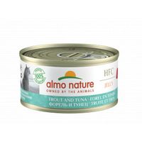 Almo Nature HFC Jelly forel en tonijn natvoer kat (70 g) 12 x 70 g