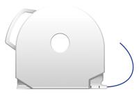 3D Systems CubePro filament ABS cartridge marineblauw (origineel)