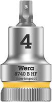 Wera 05003031001 8740 B HF cycklop bitmoer met 3/8 inch aandrijving met houderfunctie, 4, 4, 0 x 35 mm