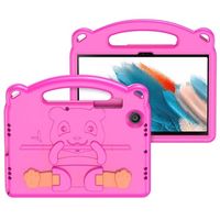 Dux Ducis Panda Samsung Galaxy Tab A8 10.5 (2021) Kinderhoesje - Felroze - thumbnail