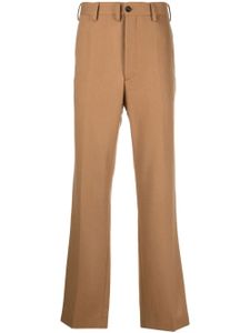 Marni pantalon chino à coupe droite - Marron