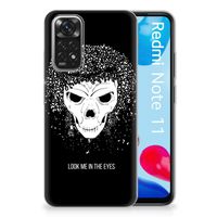 Silicone Back Case Xiaomi Redmi 10 | Redmi Note 11 4G Skull Hair