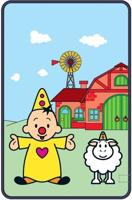 Studio 100 Bumba schaap plaid 110 x 150 cm Multi kleuren