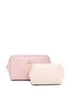 Furla trousse de toilette Continental en cuir - Rose