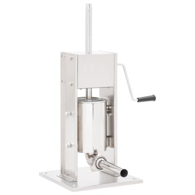 vidaXL Worstenvuller handmatig 3 L roestvrij staal zilverkleurig vidaXL Worstenvuller handmatig 3 L roestvrij staal zilverkleurig