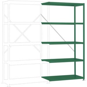 Manuflex RP1154.6011 Magazijnstelling uitbreidingsmodule (b x h x d) 1000 x 2000 x 600 mm Staalbodem