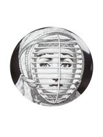 Fornasetti assiette imprimée - Noir