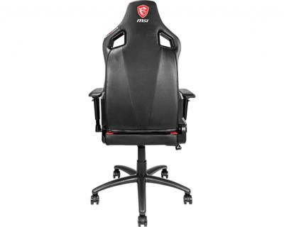 MSI MAG CH110 gamestoel PC-gamestoel Gecapitonneerde zitting Zwart, Rood