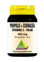 Propolis+echinacea - thijm- vitamine C 400mg puur