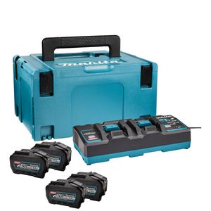 Makita 191U42-2 | Accu Startset | XGT | DC40RB + 4 x Accu BL4050F | 40V max 4.0Ah in MBox - 191U42-2