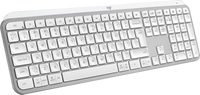 Logitech MX Keys S toetsenbord RF-draadloos + Bluetooth QWERTY US International Aluminium, Wit - thumbnail