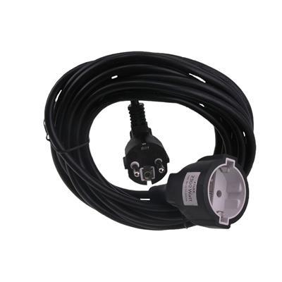 Van der Meulen 1388007 power uitbreiding 5 m 1 AC-uitgang(en) Binnen/buiten Zwart