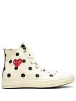 Comme Des Garçons Play x Converse baskets montantes Chuck 70 - Blanc