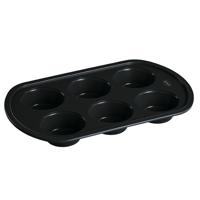 Rösle bakvorm muffins 35,5 x 20 cm staal zwart
