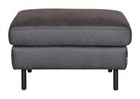 LABEL51 Hocker 'Genua' 80 x 45 x 60cm, kleur Antraciet