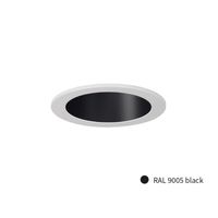 Inbouwspot BWS Plafond 5W 2700K 6.3x6.8 cm Zwart Boss & Wessing