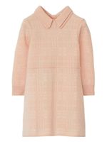 Burberry Kids robe à carreaux - Rose