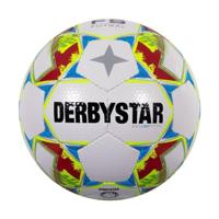 Derbystar Apus Light v23 Voetbal Wit/Geel/Rood 4
