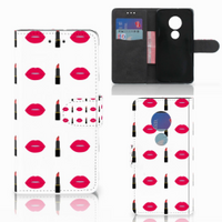 Motorola Moto G7 Play Telefoon Hoesje Lipstick Kiss