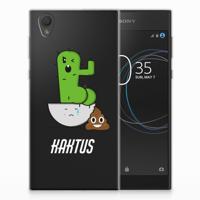 Sony Xperia L1 Telefoonhoesje met Naam Cactus Poo