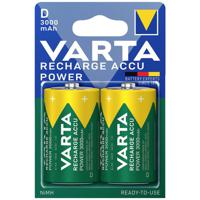 Varta RECH.AC.Power D3000mAh BLI2 Oplaadbare D batterij (mono) NiMH 3000 mAh 1.2 V 2 stuk(s) - thumbnail