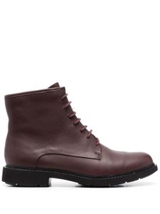 Camper bottines à lacets - Marron