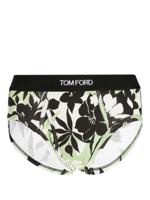 TOM FORD Slip met logoband - Groen