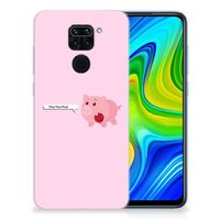 Xiaomi Redmi Note9 Telefoonhoesje met Naam Pig Mud