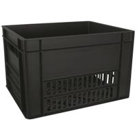 FastRider Groot Fietskrat Zwart | 34 Liter