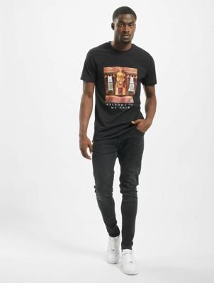 Mister Tee / t-shirt Welcome To my Crib in zwart