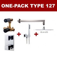 Wiesbaden one-pack inbouwthermostaatset type 127