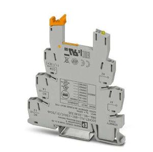 Phoenix Contact PLC-BSC-230UC/21/SO46 Relaissocket Phoenix Contact REL-MR-60DC/21AU, Phoenix Contact REL-MR-60DC/21, Phoenix Contact OPT-60DC/48DC/100, Phoenix