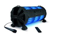 Bluetooth Speaker met Feestverlichting - Karaoke Partybox - 8 Uur Speeltijd - Met Microfoon (HPG519BTL) - thumbnail