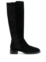 Stuart Weitzman bottes à petit talon - Noir