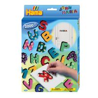 Hama Strijkkralenset Letters, 2000st. - thumbnail