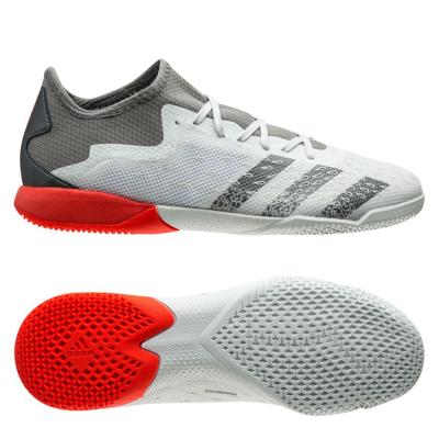 adidas Predator Freak .3 Low IN WhiteSpark - Wit/Zilver/Rood