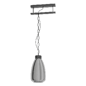 Eglo Glazen hanglamp Brickfield 43394