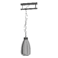 Eglo Glazen hanglamp Brickfield 43394