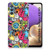 Samsung Galaxy A32 5G Silicone Back Cover Punk Rock - thumbnail