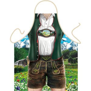 Verkleedkleding schort Bavarian Man