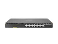 Hewlett Packard Enterprise Aruba 3810M 24G PoE+ 1-slot Switch Managed L3 Gigabit Ethernet (10/100/1000) Zwart 1U Power over Ethernet (PoE)