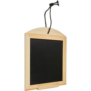 Houten memo bord incl. krijt 34 cm   -