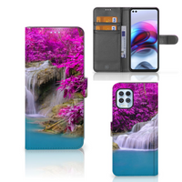 Motorola Moto G100 Flip Cover Waterval - thumbnail