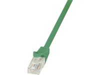 LogiLink CP2075U RJ45 Netwerkkabel, patchkabel CAT 6 U/UTP 5.00 m Groen Snagless 1 stuk(s)